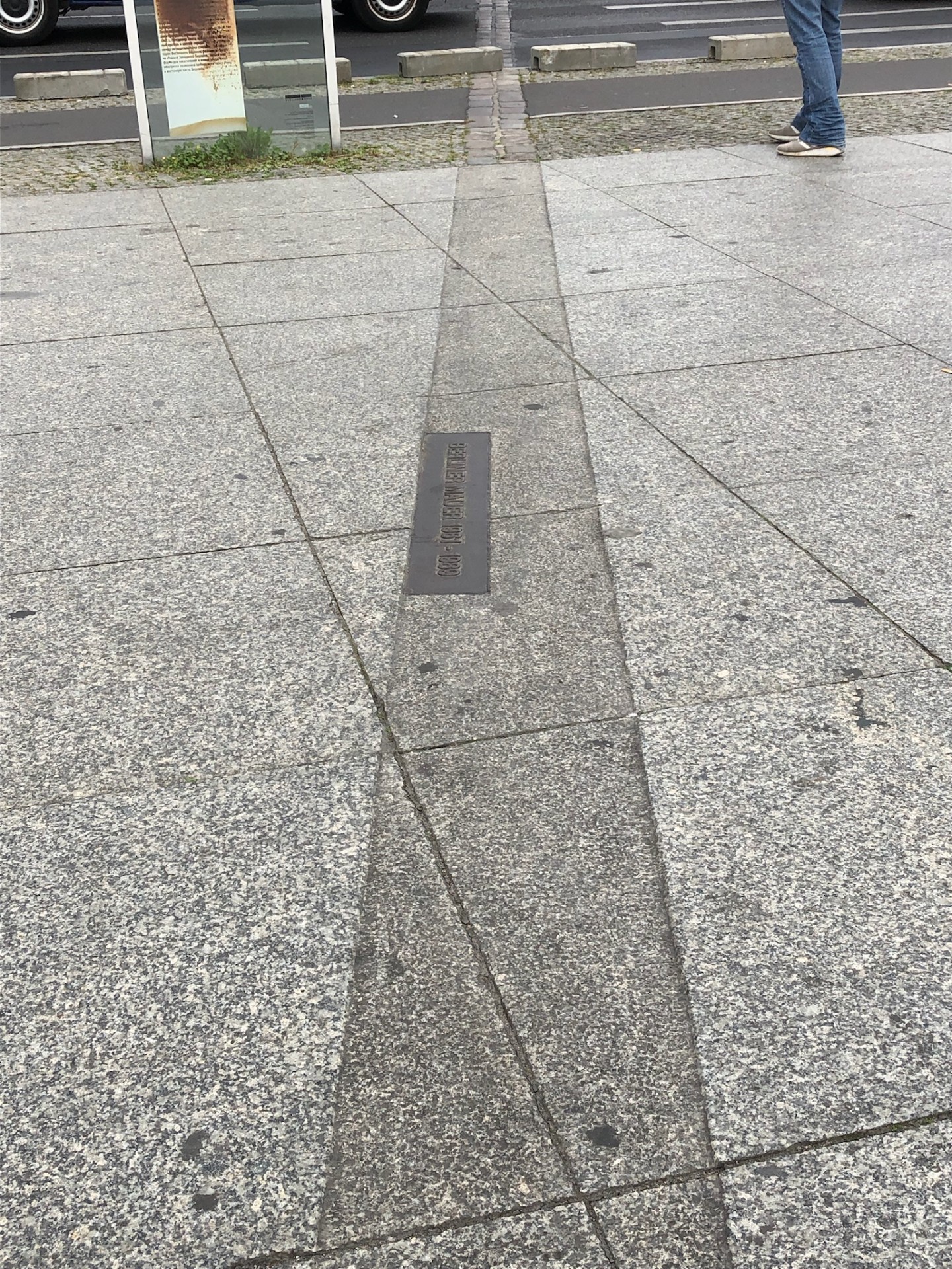 Tracé du Mur de Berlin