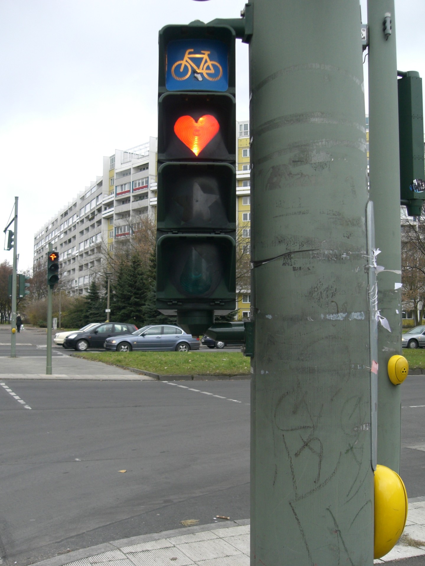 8 feux de signalisation rouge velos